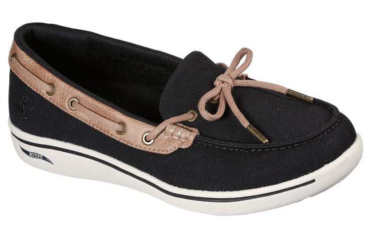 (WMNS) Skechers Arch Fit Uplift-Shoreline 136600-BLK