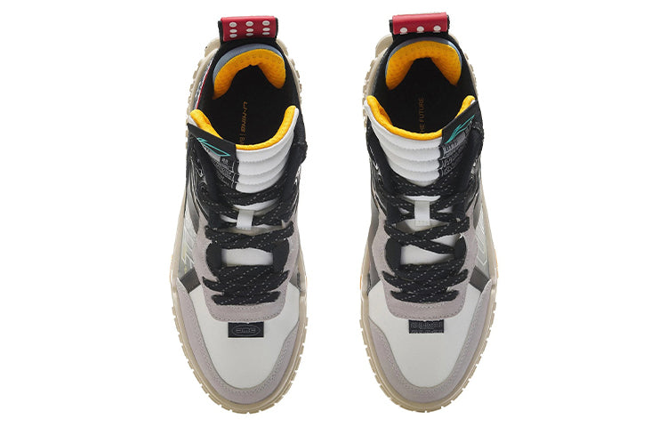 Li-Ning 001 Unblock x Back To The Future 'White Grey Black' AGCR369-1