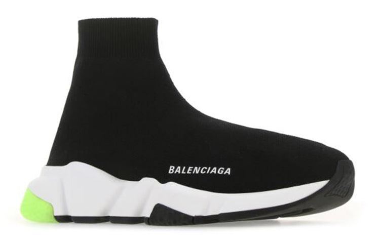 (WMNS) Balenciaga Speed High-Top Black/White 587280W2DBD1171