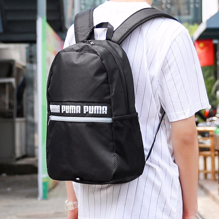PUMA Phase Backpack II 'Black White' 075592-01