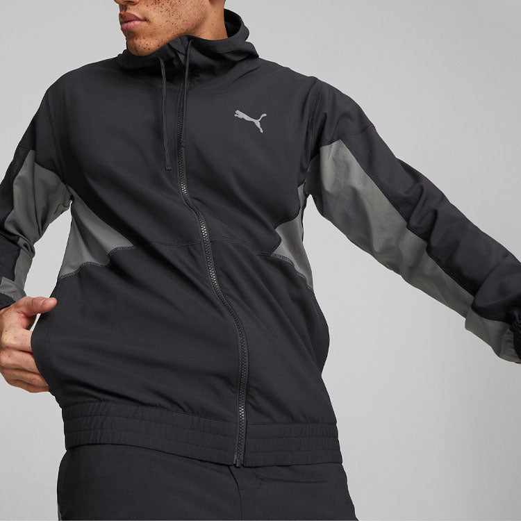PUMA Fit Woven Jacket 'Black' 522970-01