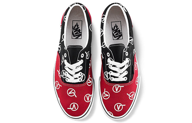 Vans Classic Slip-On Vlogo 'Black Red' VN0A4BV417B