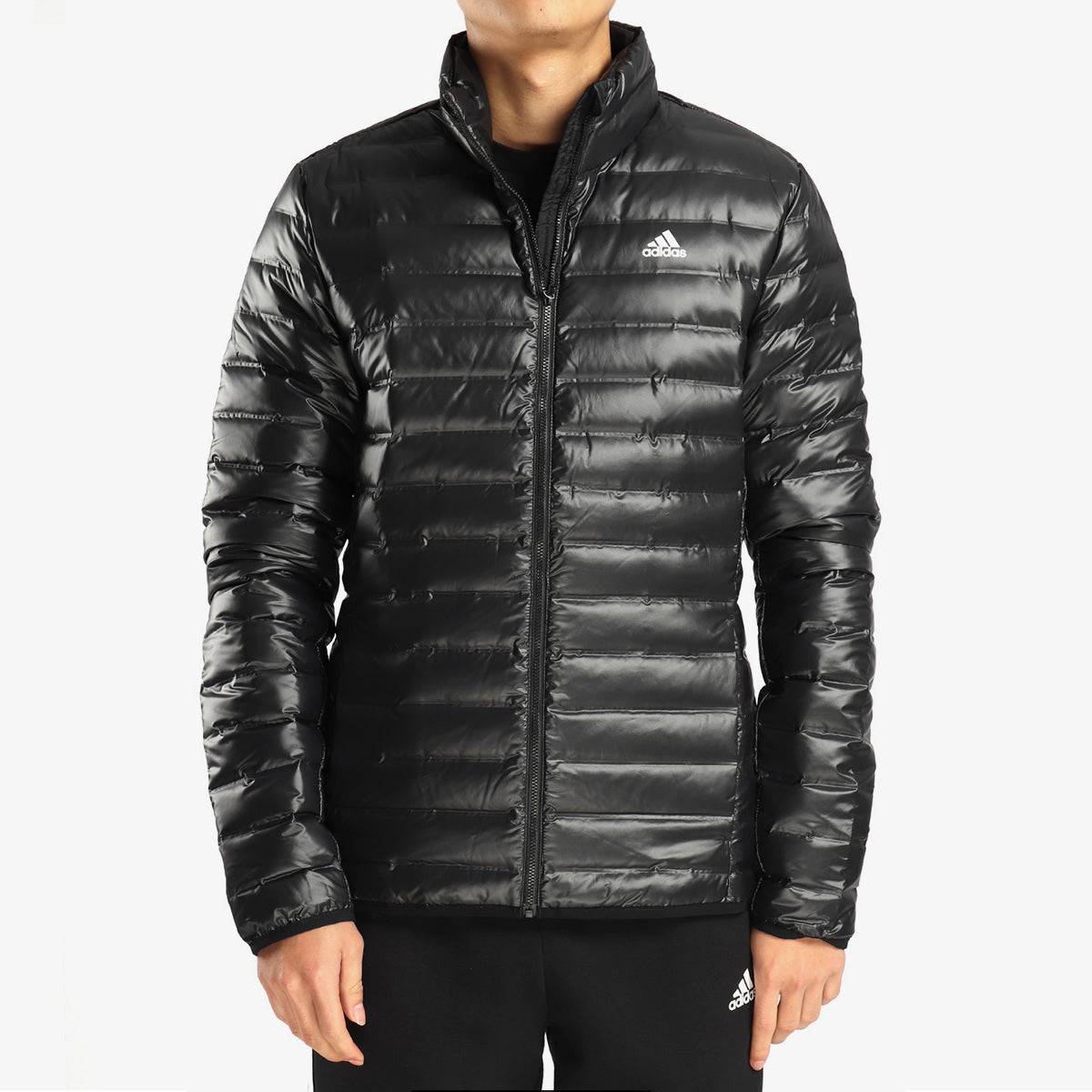 adidas Solid Color Sports Stay Warm Down Jacket Asia Edition Black BS1588