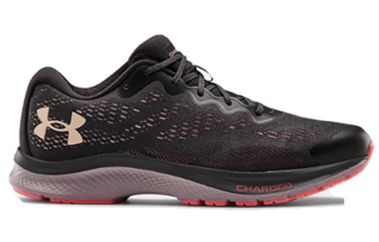 (WMNS) Under Armour Charged Bandit 6 'Black Purple' 3023023-500