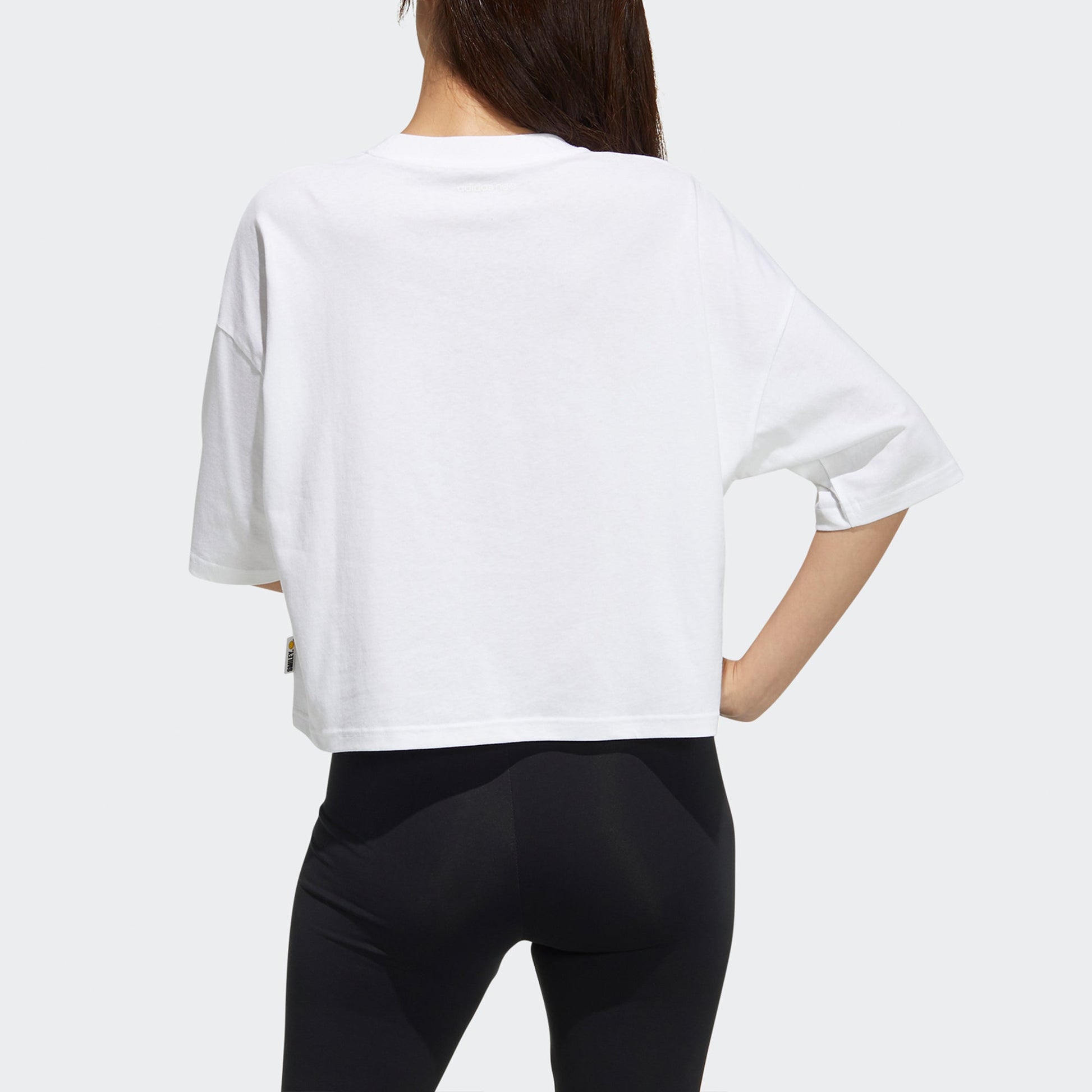 (WMNS) adidas neo Csmy Tee1 Sports Short Sleeve White H61980