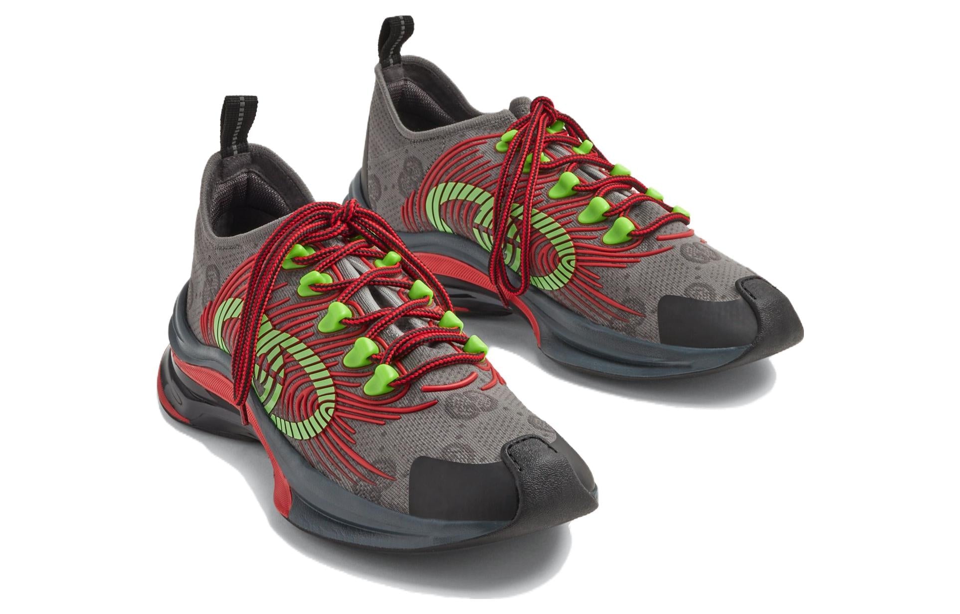 Gucci Run trainer with Interlocking G 'Dark Grey' 756885-USN10-1147