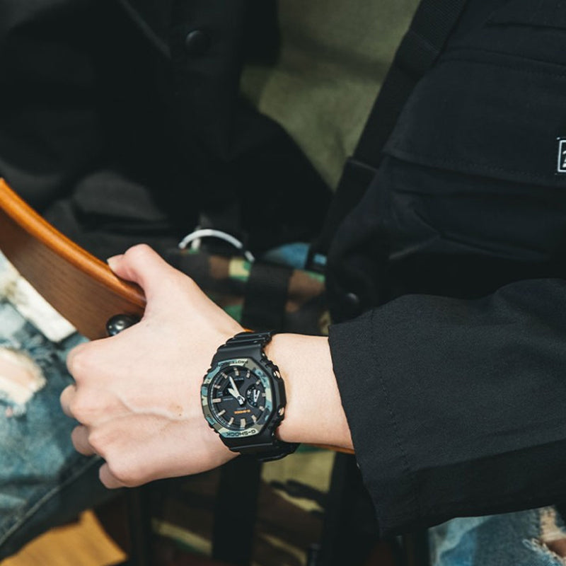 CASIO G-Shock Analog-Digital 'Black' GA-2100SU-1APR