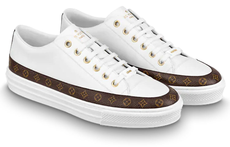 (WMNS) LOUIS VUITTON Stellar Sneakers 'White with Monogram Deco' 1A8NDV