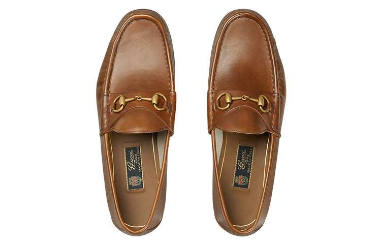 Gucci Horsebit 1953 Loafers Leather 'Brown' 307929-1M0C0-2361