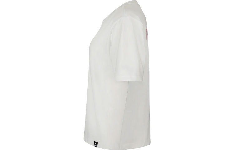 (WMNS) Nike ACG Dolphin Printing Sports Round Neck Short Sleeve White DH4048-121
