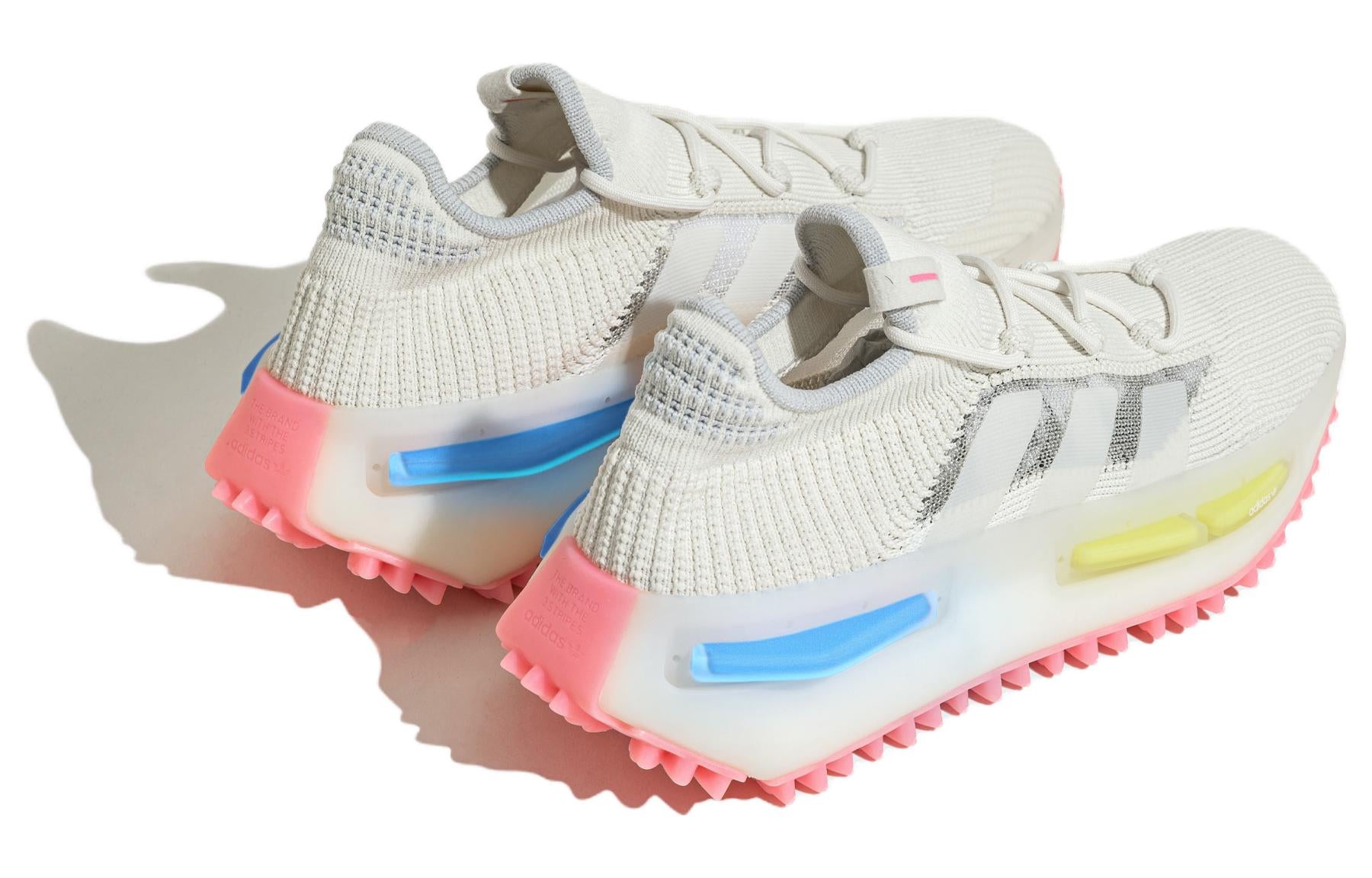 adidas Originals NMD_S1 'White Pink Yellow' Sample HQ4436