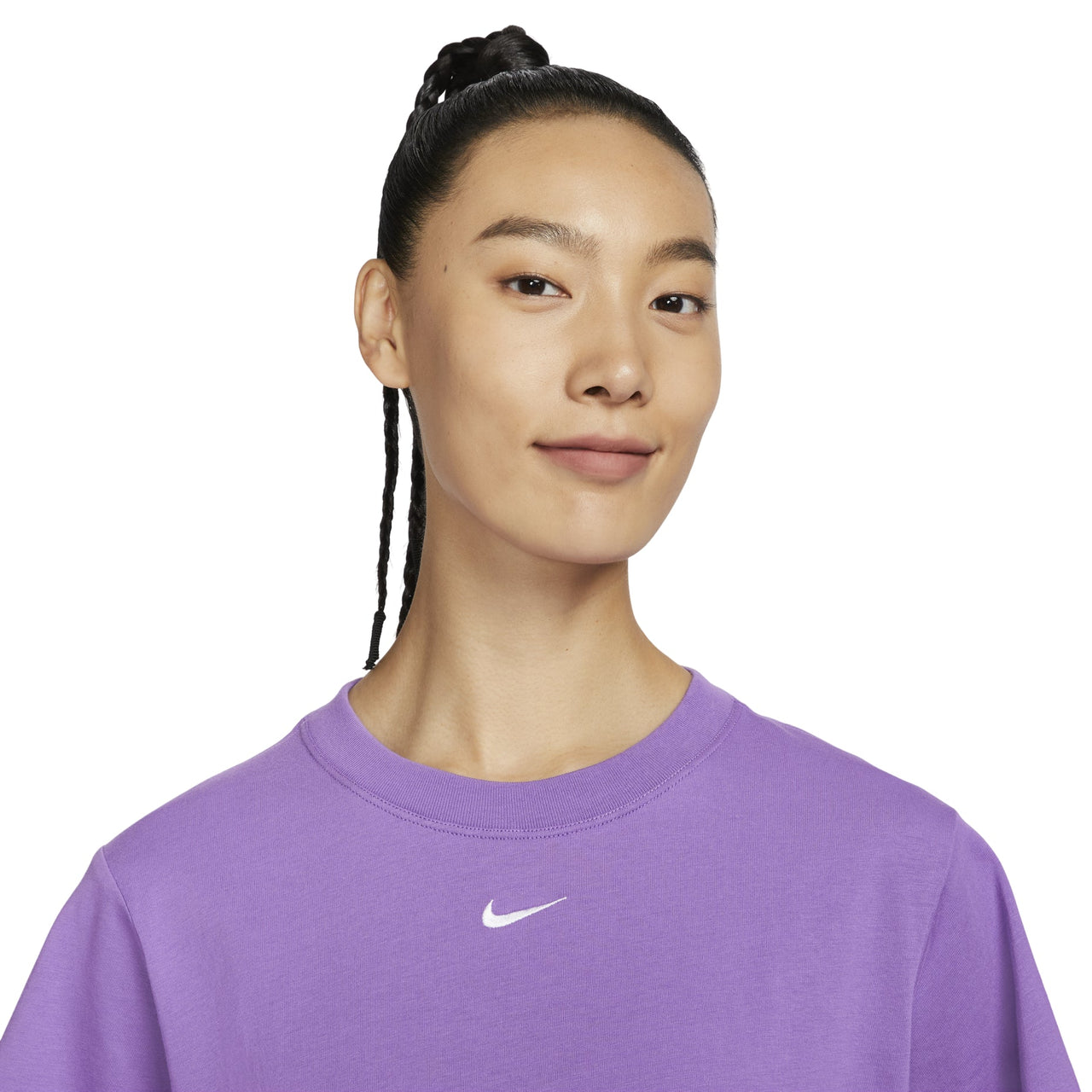 (WMNS) Nike Sportswear T-Shirt Asia Sizing 'Purple' FD4150-521