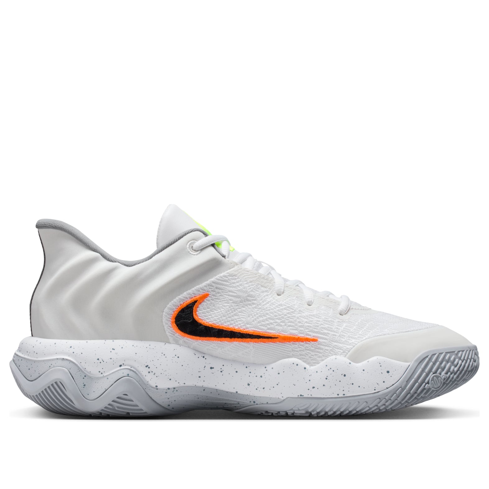 Nike Giannis Immortality 4 EP 'White Fluorescent Yellow Wolf Gray Black' FQ3681-102