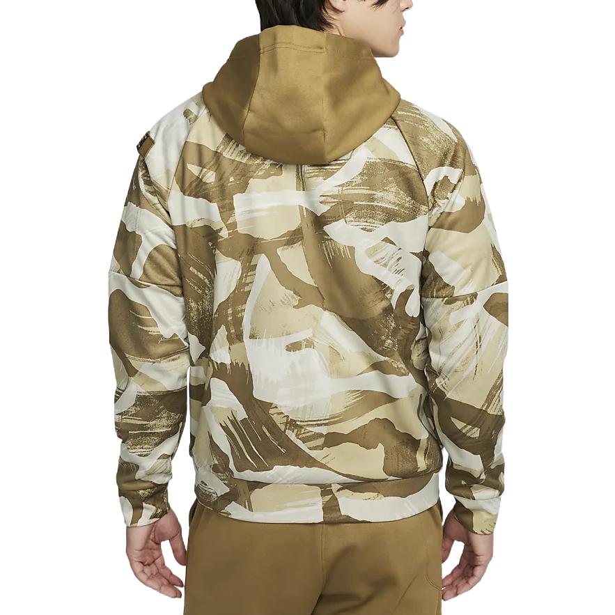 Nike Camouflage Hoodie 'Beige Brwon' DQ6950-242