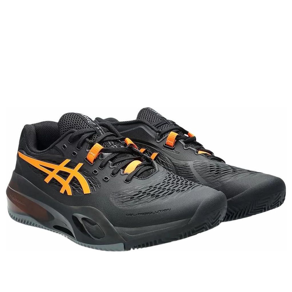 ASICS Resolution 'Clay Black Shocking Orange' 1041A485-001