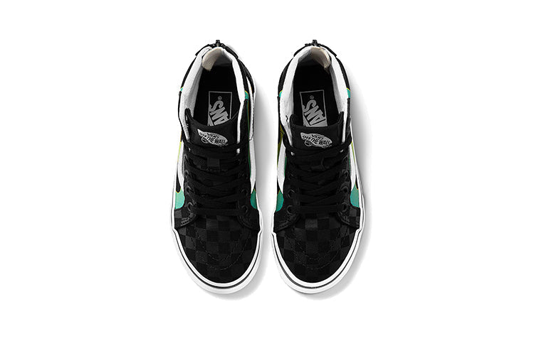 (PS) Vans SK8-Hi Zip Fire 'Black' VN0A4BUXESY
