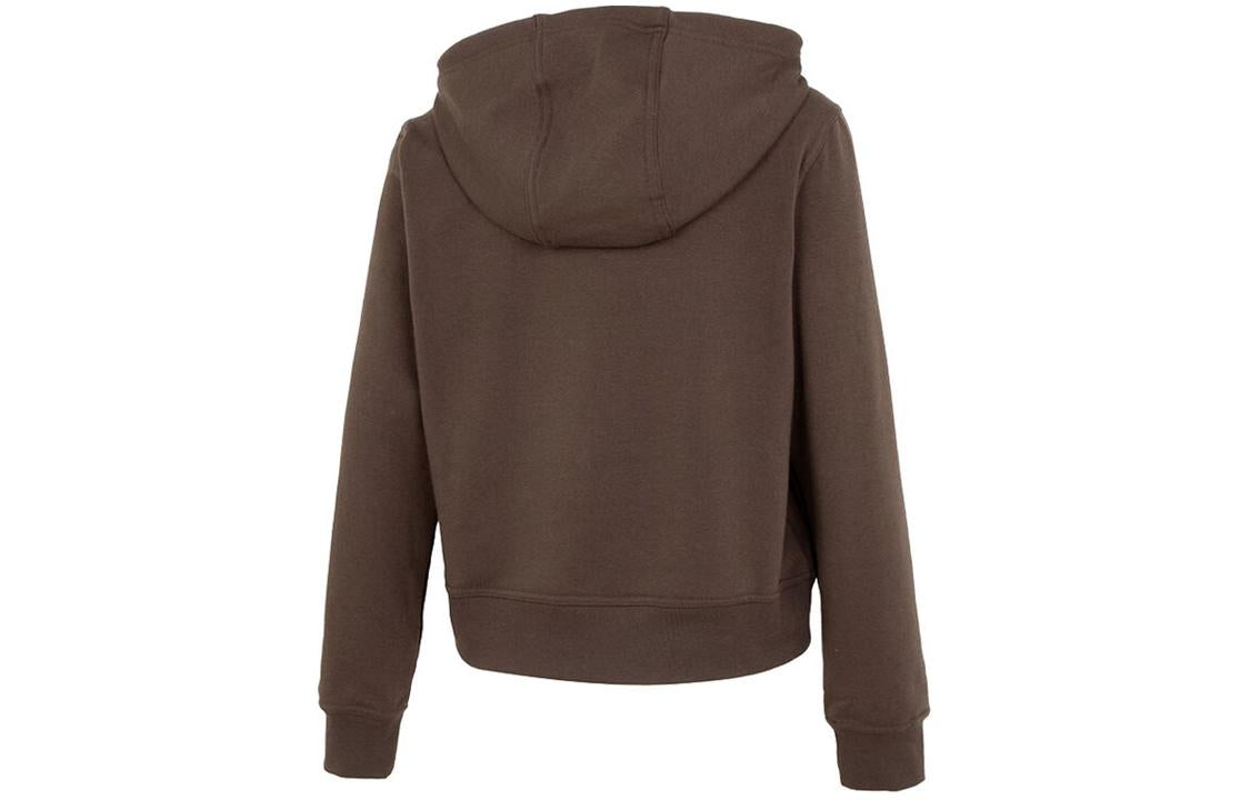 (WMNS) Nike Spring Sports Casual Sweatshirt Pullover 'Brown' FB5144-237