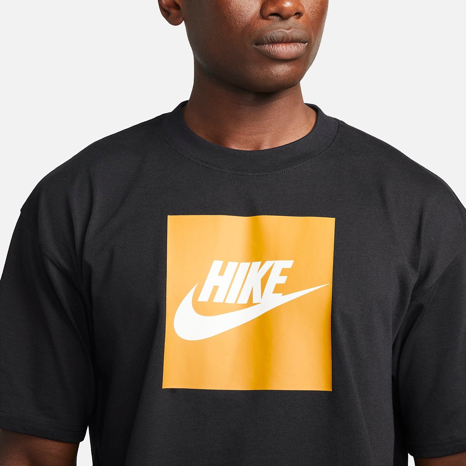Nike ACG High Box Logo Tee 'Black Orange' DR7755-010