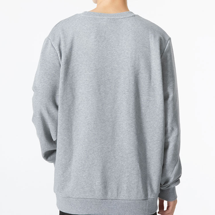 PUMA ESS Logo Crew Sweater 'Grey' 656933-33