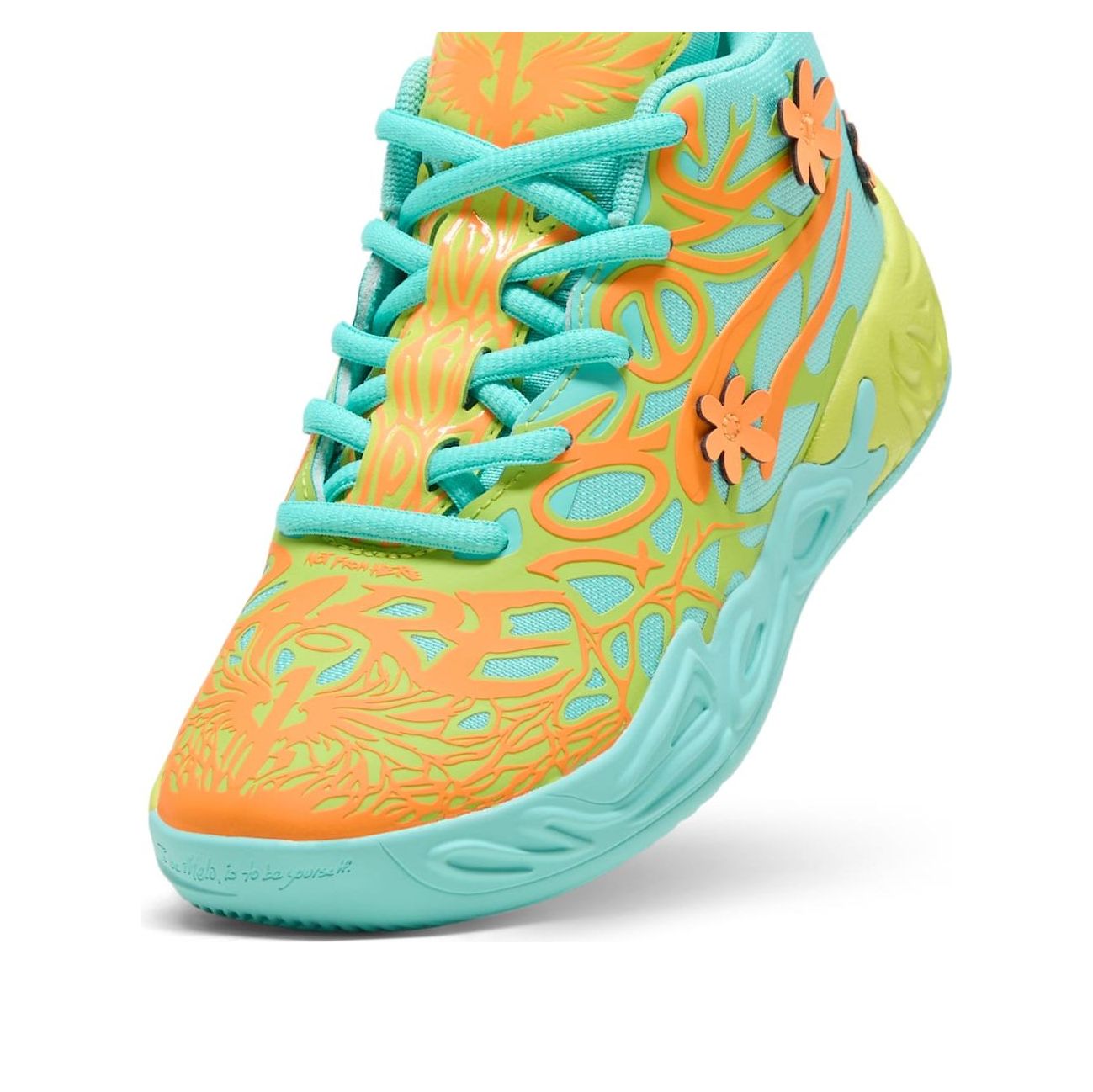 (PS) PUMA MB.04 x Scooby-Doo 'Aquatic Lime Smash Heat Fire' 400669-01