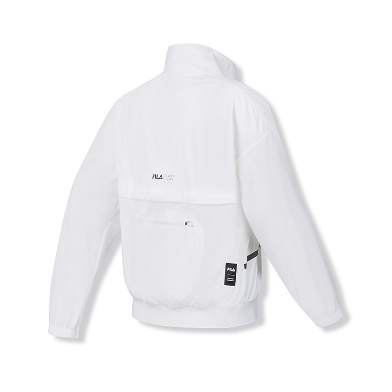 (WMNS) FILA Core Athletics Tennis Woven Jacket 'White' A11W423703F-WT