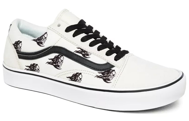 Vans Sixty Sixers x ComfyCush Old Skool 'Skull Print - White' VN0A3WMA1RU