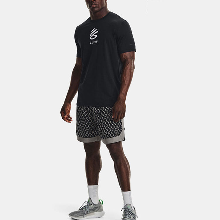 Under Armour Curry Versa Mesh Shorts 'Black' 1366635-001