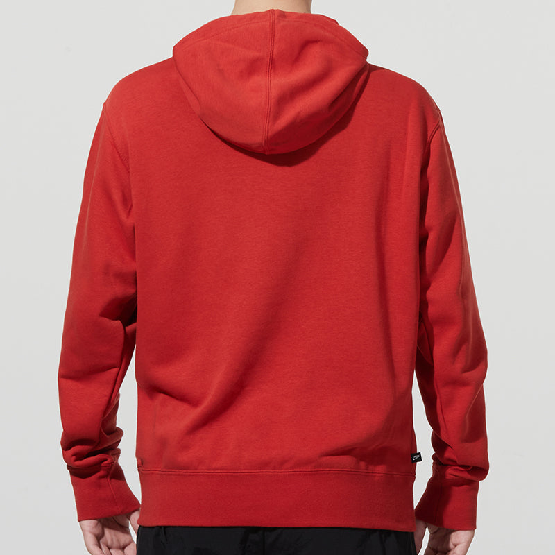 Men's Nike As Ga Nk Po Freak Logo Printing Pullover Sports Pullover Red DA5692-671