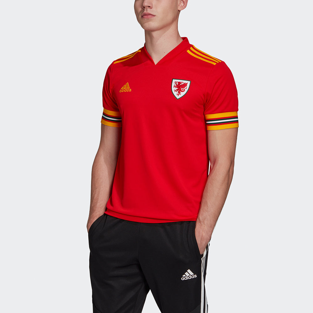 adidas Faw H JSY Fan Edition National Team Home Soccer/Football Sports Jersey Short Sleeve Red FH8528