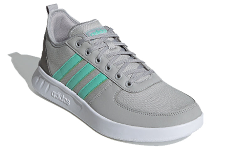 (WMNS) adidas neo Court 80S Grey/Green EG4131