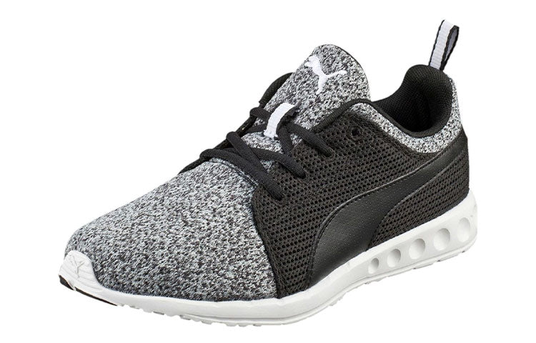 (WMNS) PUMA Carson Runner Heather GreyBlackLow Top Running Shoes GreyBlack 'Grey Black' 189027-01