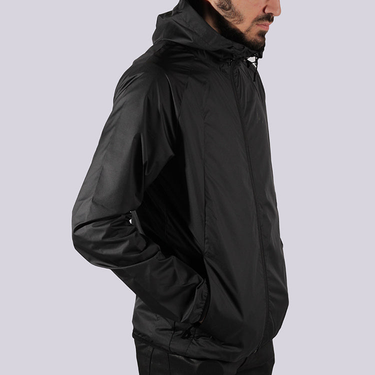 Air Jordan Athleisure Casual Sports Zipper hooded Jacket Black 897884-010