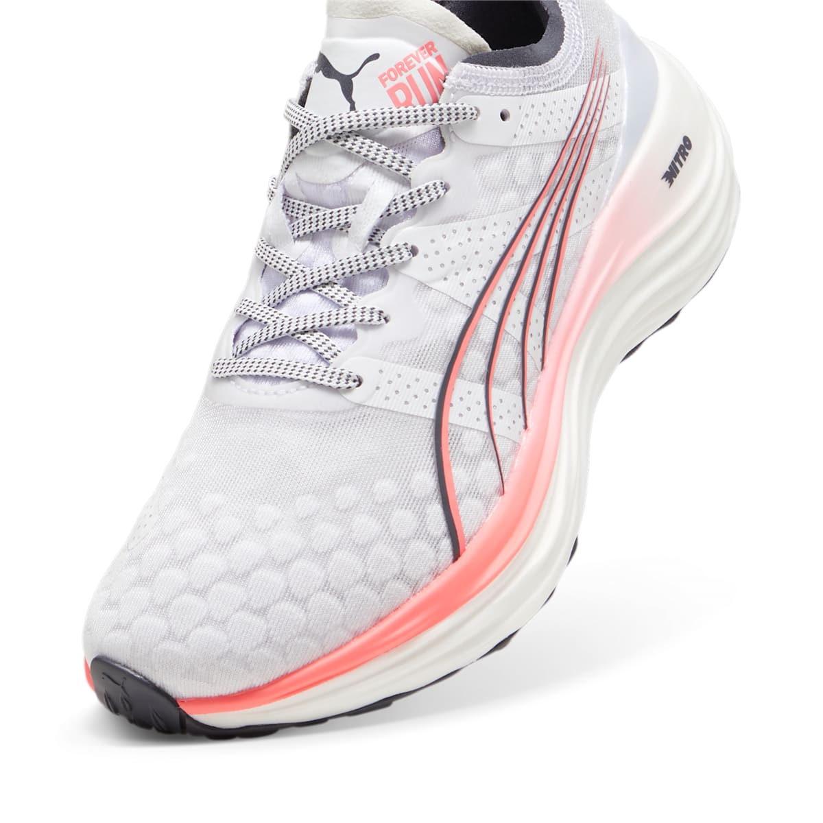 (WMNS) PUMA ForeverRun Nitro 'White Sunset Glow' 377758-20
