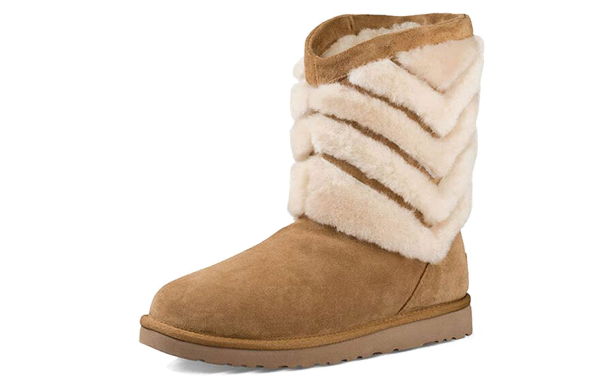 (WMNS) UGG W Tania Snow Boots Brown 1012391-CHE