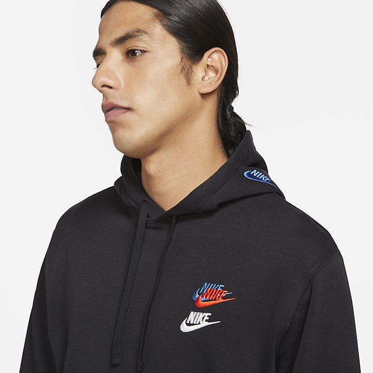 Nike Sportswear French Terry Hoodie 'Black' DD4666-010