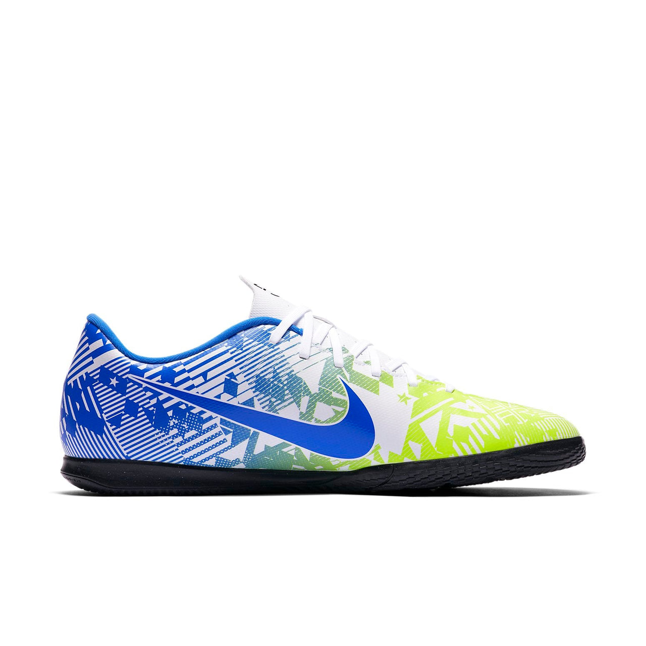 Nike Mercurial Vapor 13 Club Neymar Jr IC Indoor Court 'Blue Yellow' AT7998-104