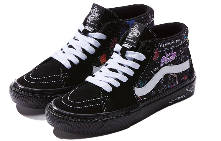 No-Comply x Daniel Johnston x Vans Skate Grosso Mid VN0A5FCGBML