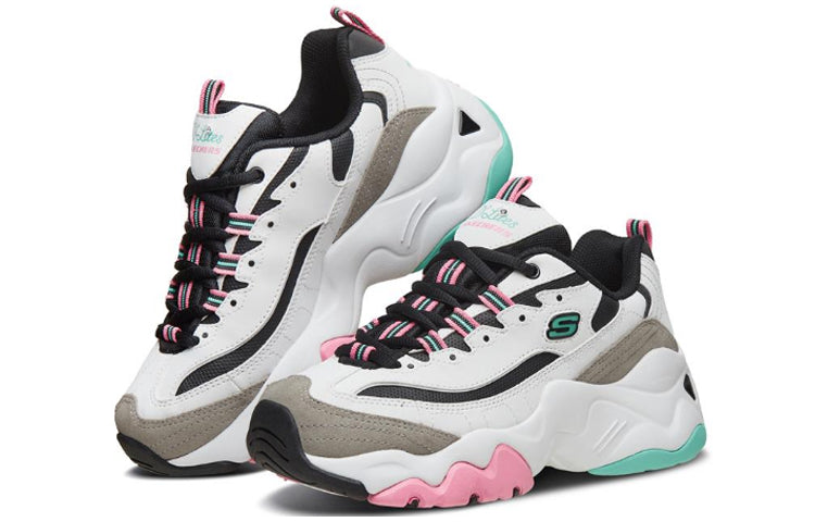 (WMNS) Skechers D'Lites 3.0 Clunky Shoes Pink/White 88888357-WBPK
