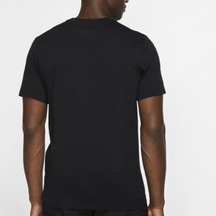 Air Jordan x PSG Crossover Paris Saint-Germain Short Sleeve 'Black White' BQ8390-010