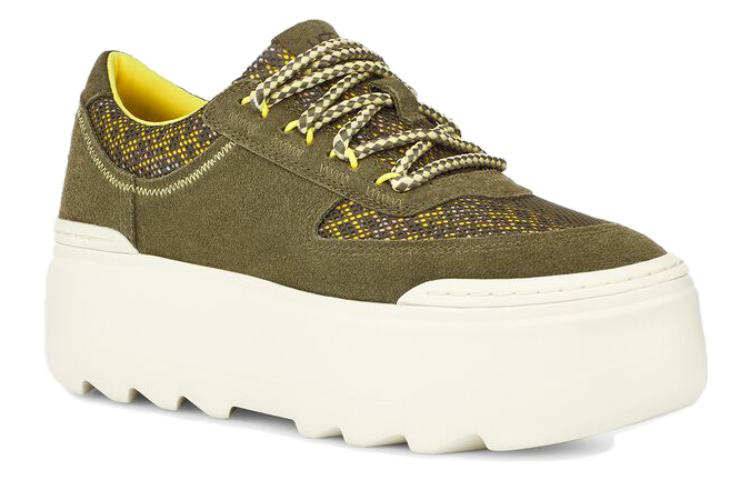 (WMNS) UGG Marin Mega Lace Heritage Braid 'Burnt Olive' 1136842-BTOL