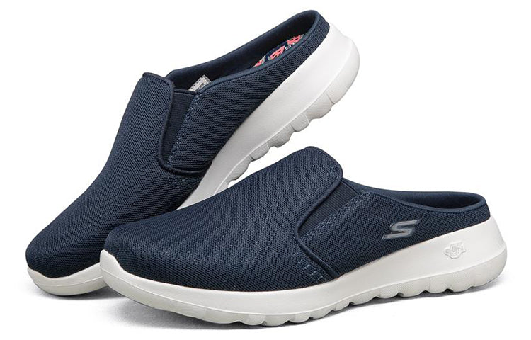 (WMNS) Skechers Go Walk Joy 'Navy White' 124189-NVW