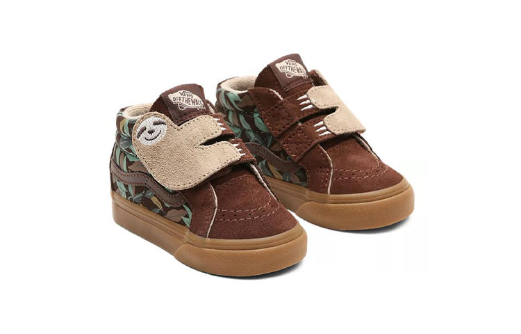Vans SK8-Mid -KIDS Brown VN0A54FG3X0