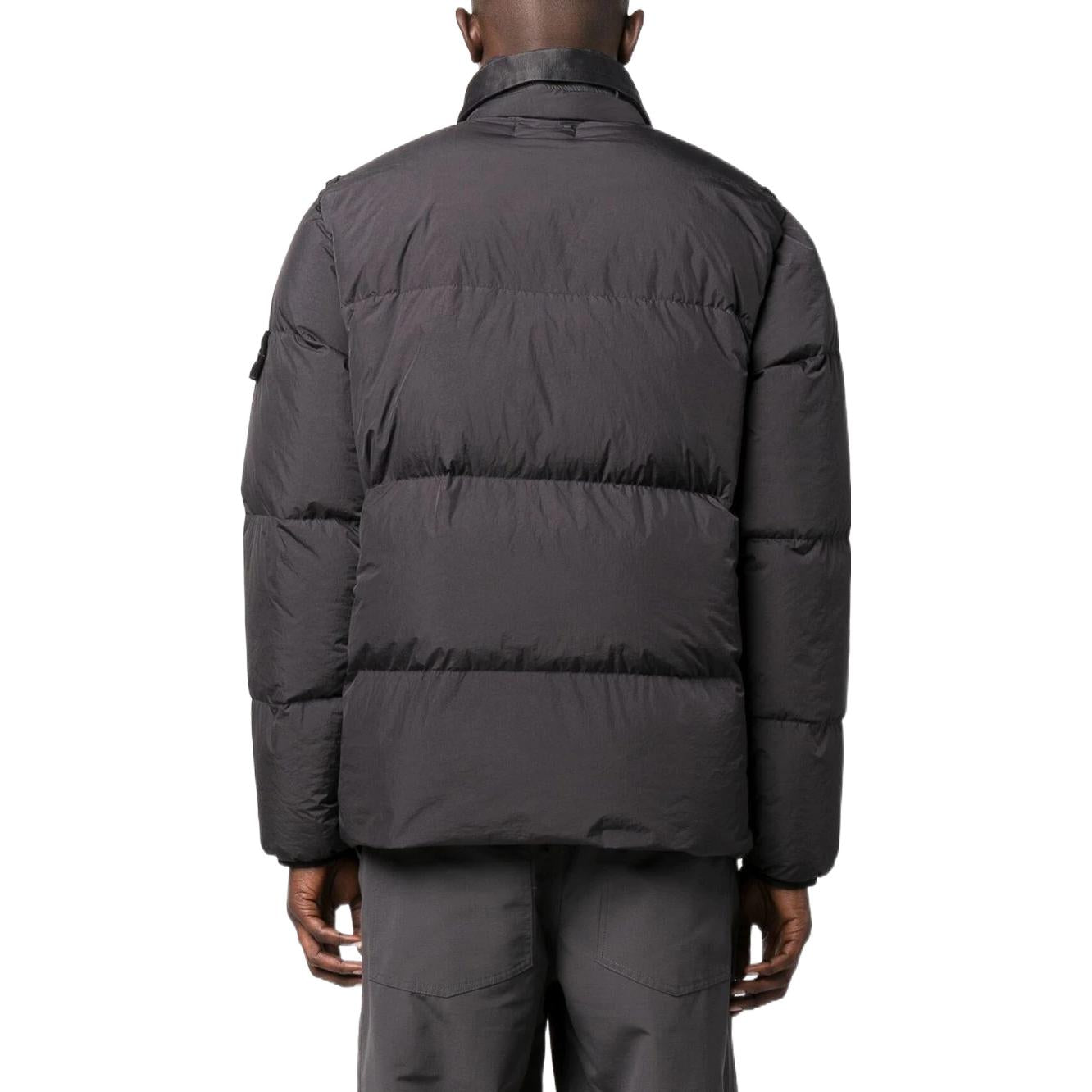 STONE ISLAND Crinkle Reps Down Jacket 'Black' 771540123-V0065