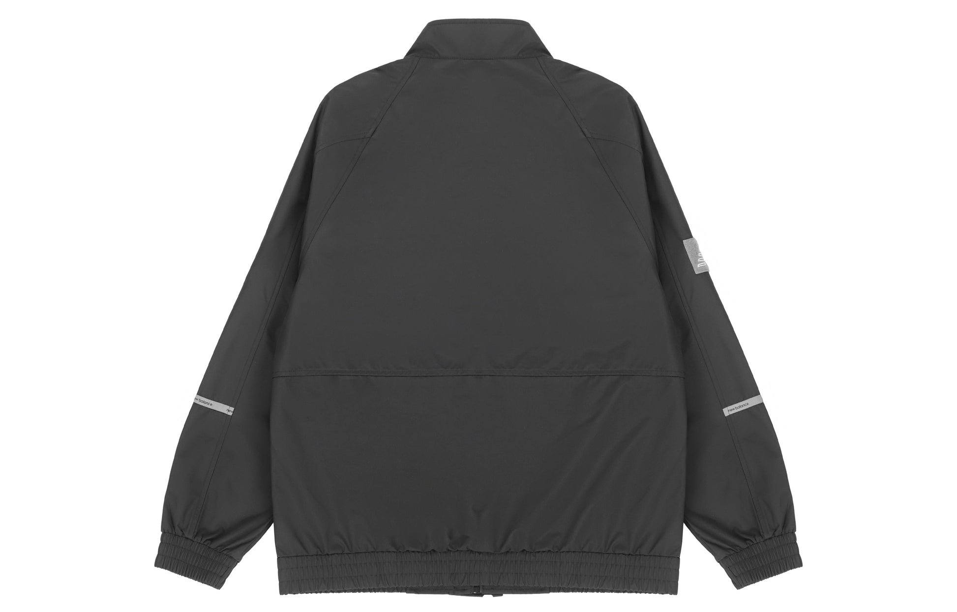 New Balance Woven Stand Collar Jacket 'Black' AMJ21358-BK