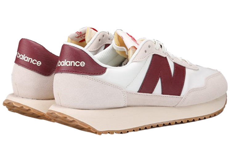New Balance 237 'White Burgundy' MS237SB