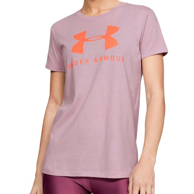(WMNS) Under Armour Sportstyle Training Sports Purple 1346844-694