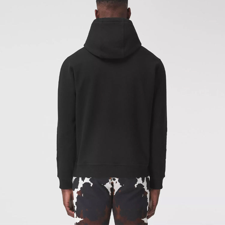 Men's Burberry FW21 Alphabet Pattern Loose Black 80427531