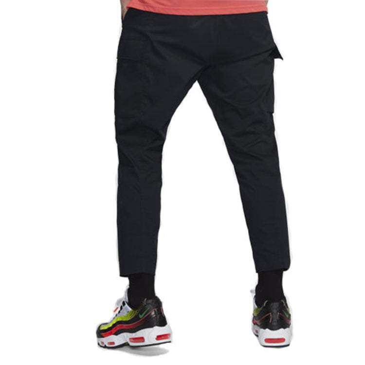 Men's Nike Sportswear Cargo Big Pocket Casual Black Long Pants/Trousers BV3128-010