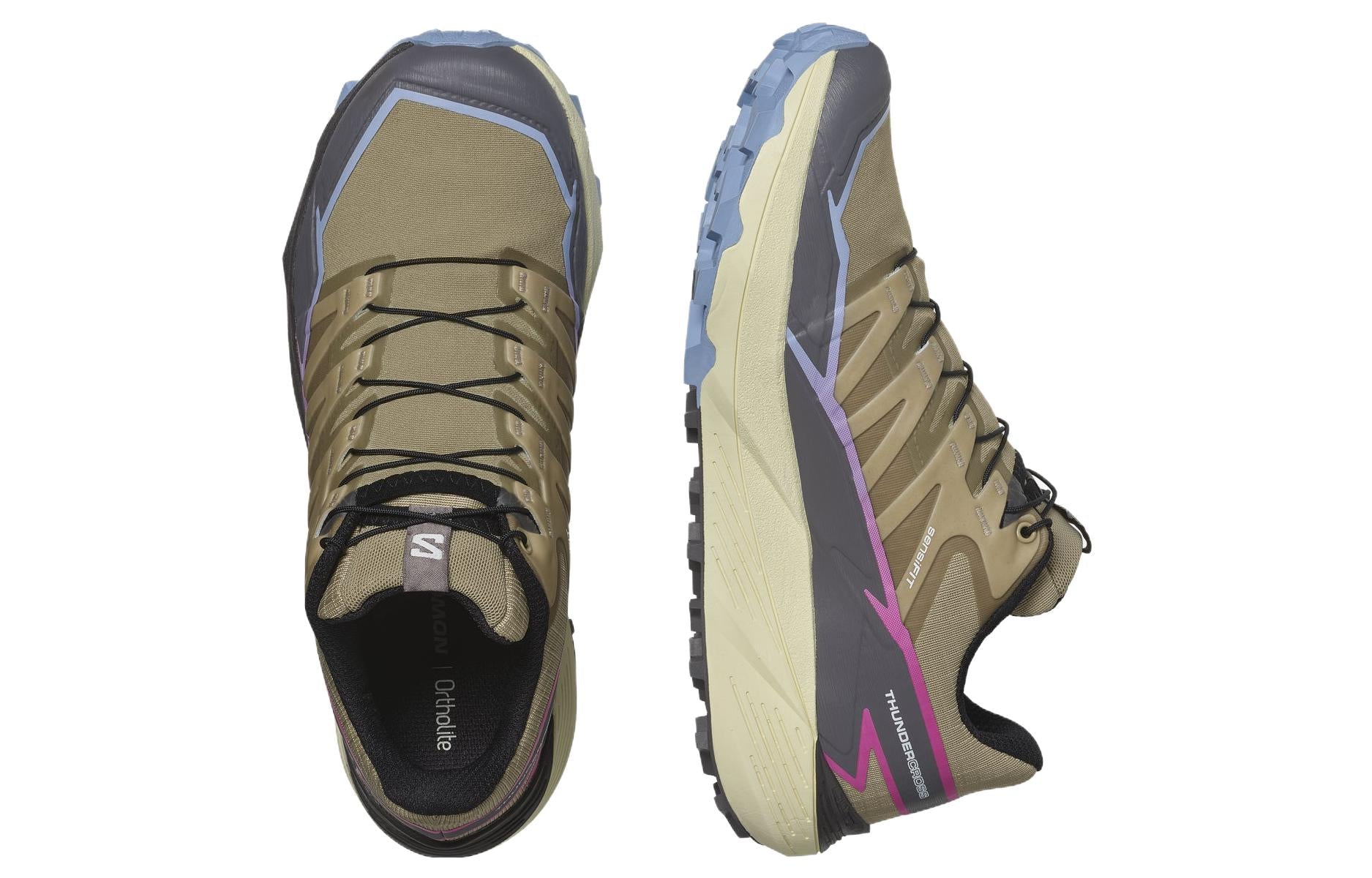 (WMNS) SALOMON Thundercross 'Slate Green' 473837