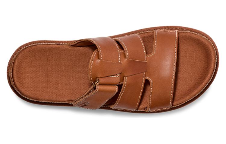 (WMNS) UGG Goldenstar Platform Slide 'Tan' 1154652-TAN